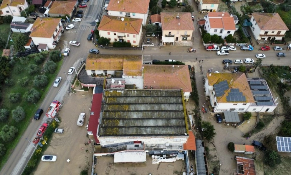 Poplave u Toskani: Kiša prouzročila veliku štetu na sjeveru Italije
